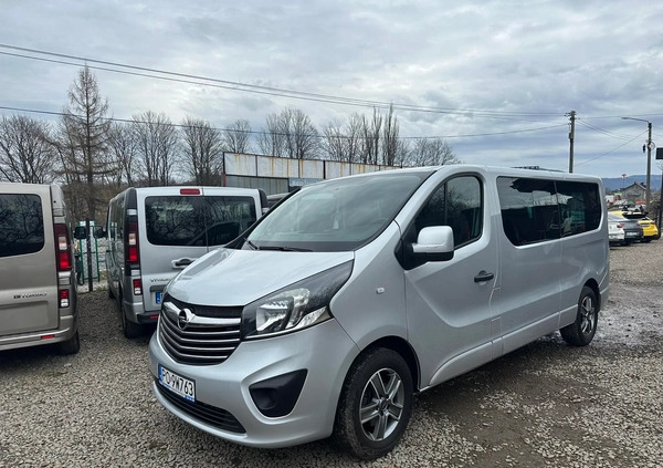 Opel Vivaro cena 74900 przebieg: 188000, rok produkcji 2017 z Koszalin małe 781